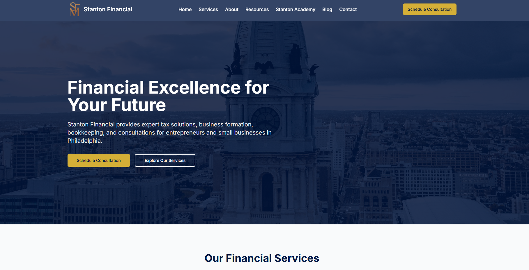 stanton-financial.com cover